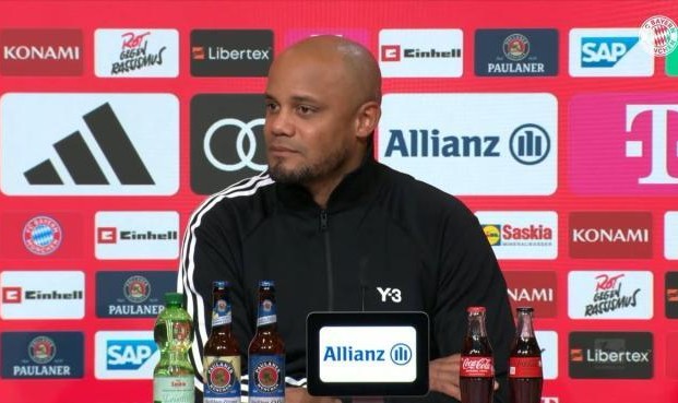 开云官网-孔帕尼：球队在丢球后依然冷静 本可早些扩大优势