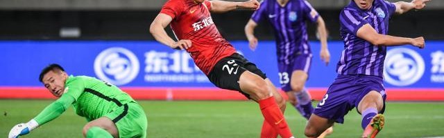 开云官网-【中超】谭龙张宇峰中框巴顿失单刀 亚泰0比0津门虎