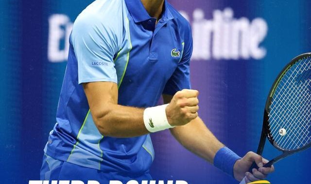 开云官方-真是打不死的德约，大满贯第8次上演让二追三！